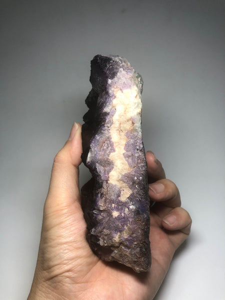 Purple Cubic Fluorite Cluster Raw Crystals 819g