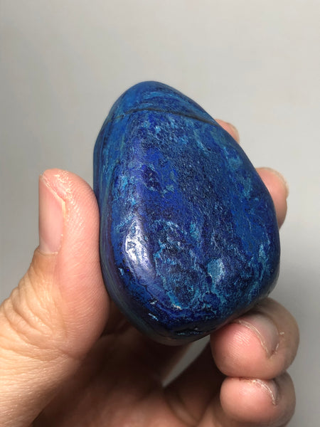 Azurite Palm Stones 82g
