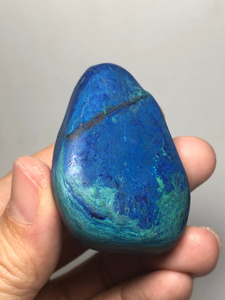 Azurite Palm Stones 82g