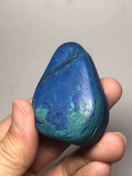Azurite Palm Stones 82g