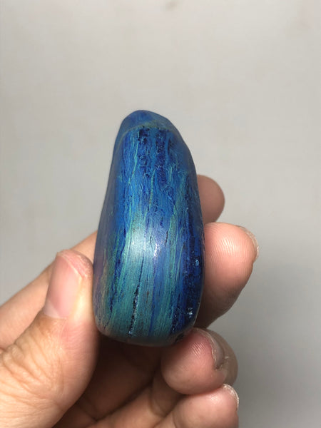 Azurite Palm Stones 82g
