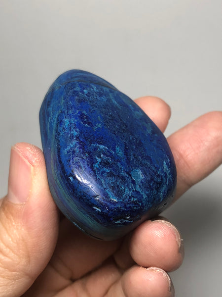 Azurite Palm Stones 82g