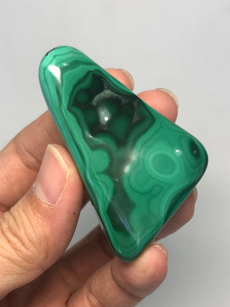 Malachite Polished Raw Crystals 83g