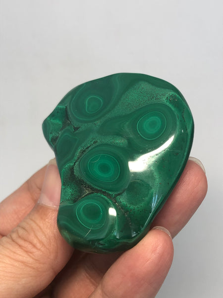 Malachite Polished Raw Crystals 83g