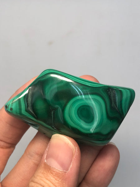 Malachite Polished Raw Crystals 84g