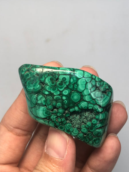 Malachite Polished Raw Crystals 84g