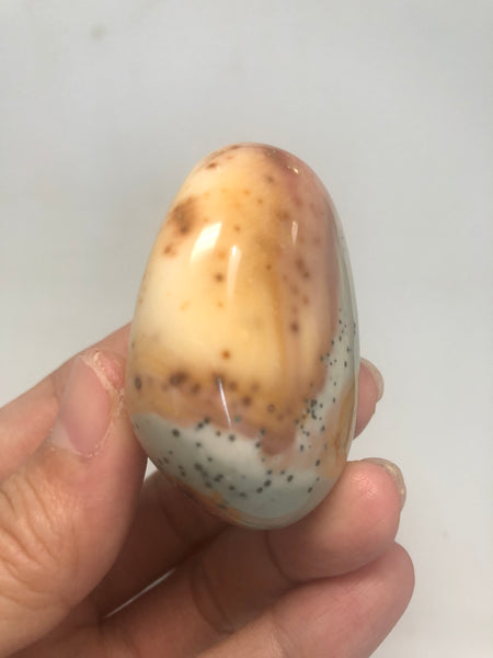 Polychrome Jasper Palm Stones 87g