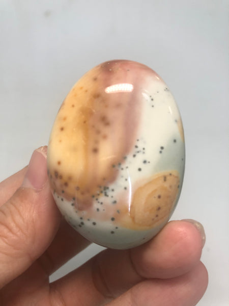 Polychrome Jasper Palm Stones 87g