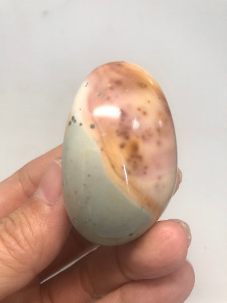 Polychrome Jasper Palm Stones 87g