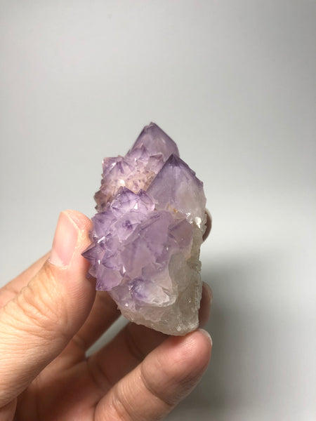 Amethyst Spirit Cactus Quartz Raw Crystals 88g