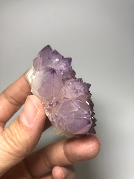 Amethyst Spirit Cactus Quartz Raw Crystals 88g