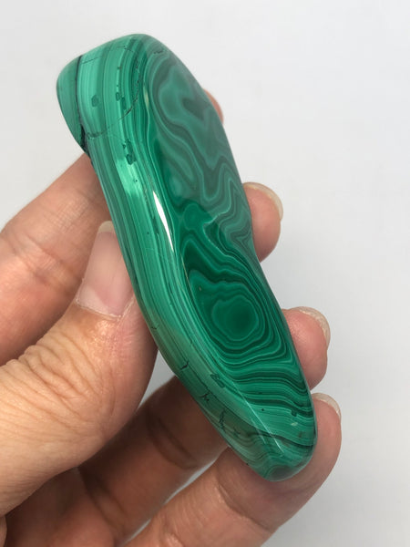 Malachite Polished Raw Crystals 89g