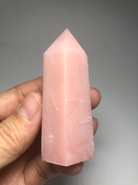 Pink Opal Crystals Point 89g