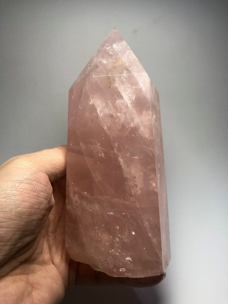 Rose Quartz Crystal Point 904g