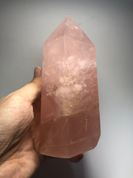 Rose Quartz Crystal Point 904g
