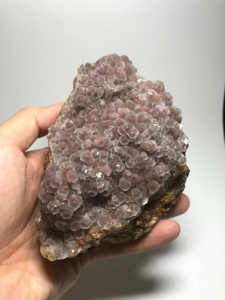 Pink Bi-colour Cobalto Calcite With Hematite 905g