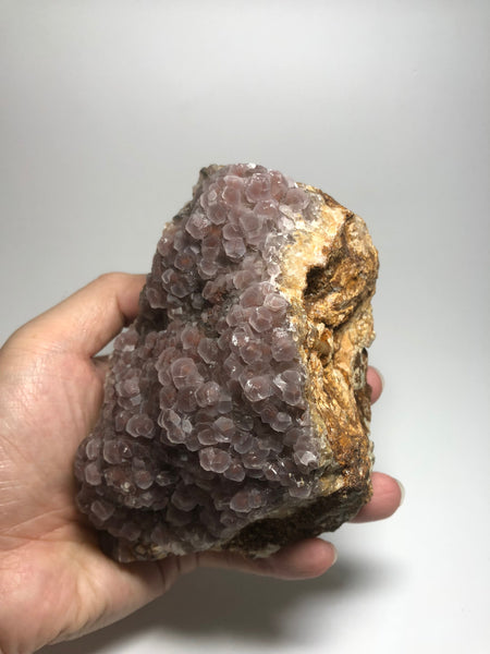 Pink Bi-colour Cobalto Calcite With Hematite 905g