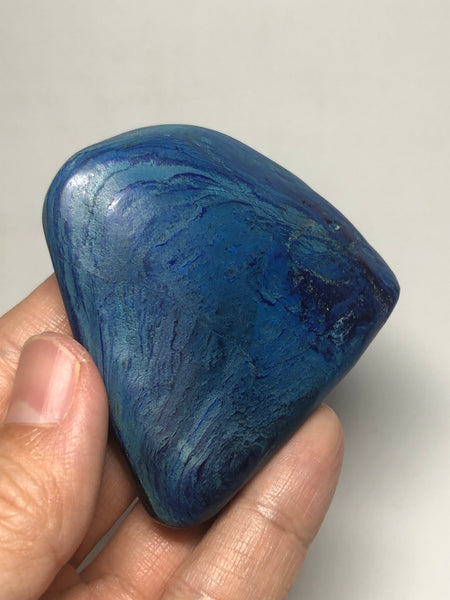 Azurite Palm Stones 94g