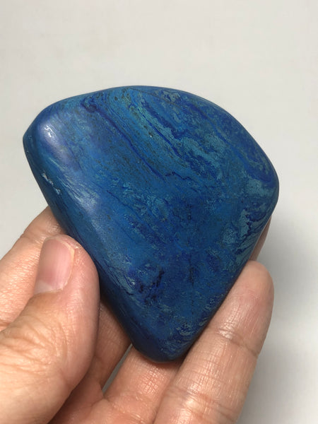 Azurite Palm Stones 94g
