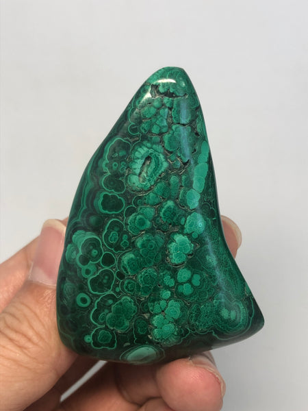 Malachite Polished Raw Crystals 98g