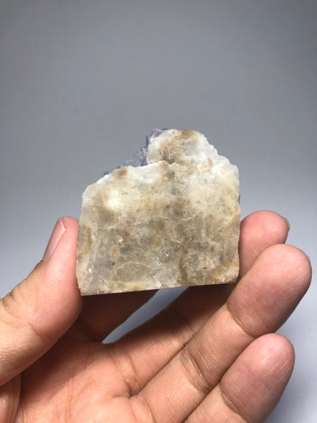 Blue Purple Fluorite Raw Crystals 98g