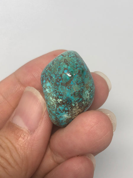Chrysocolla with Cuprite Tumbled Stones 9g