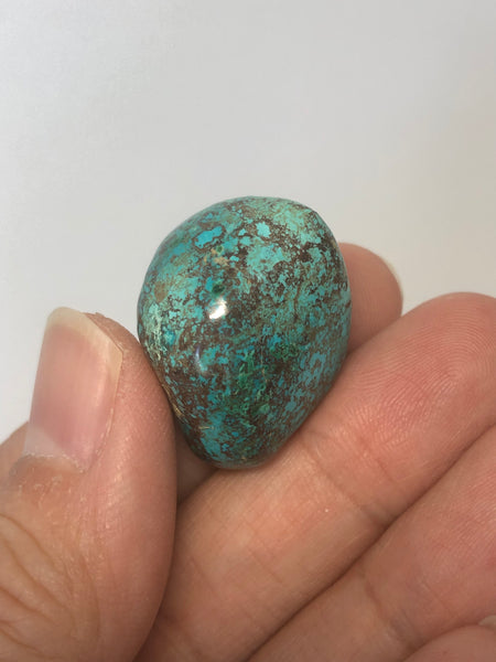 Chrysocolla with Cuprite Tumbled Stones 9g