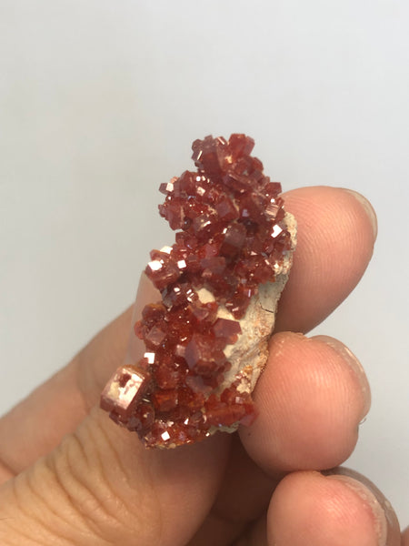 Vanadinite Raw Crystals 9g