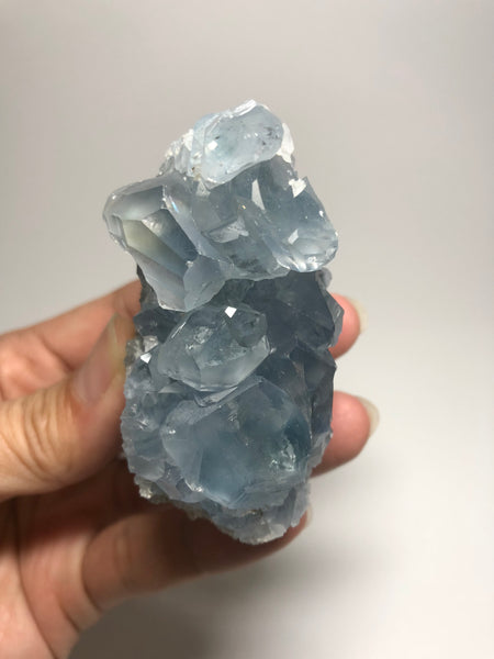 Blue Celestite Clusters Raw Crystals