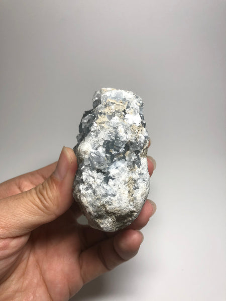 Blue Celestite Clusters Raw Crystals