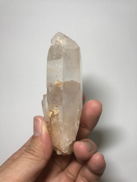 Pink Lithium Quartz Raw Crystals Point
