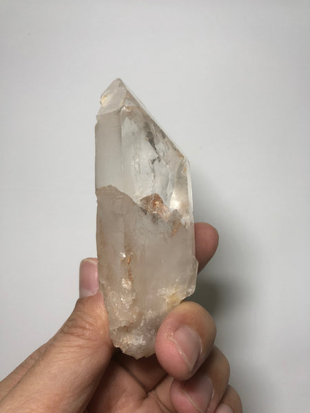 Pink Lithium Quartz Raw Crystals Point