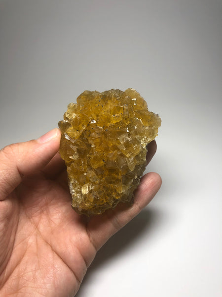 Yellow Fluorite from Spain