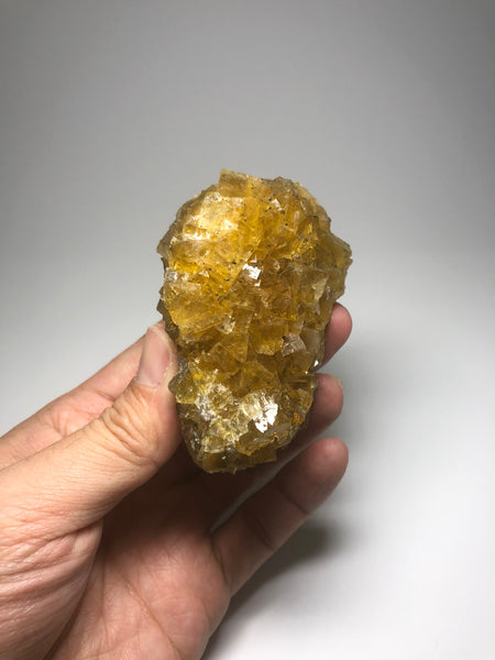 Yellow Fluorite from Spain