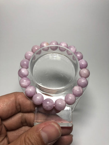 Lilac Kunzite Crystal Bracelets 10mm