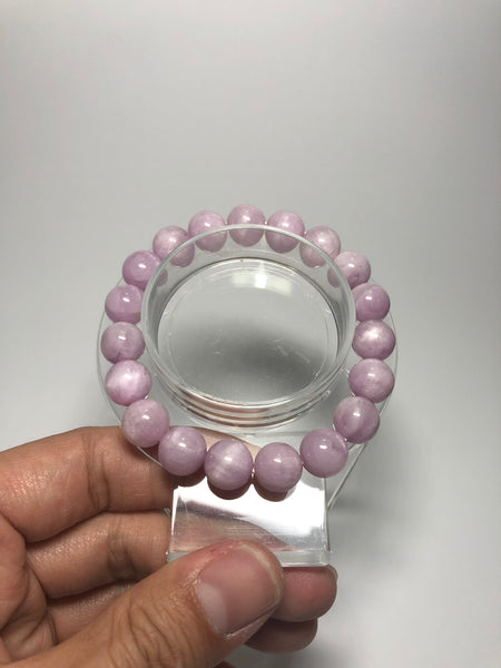 Lilac Kunzite Crystal Bracelets 10mm
