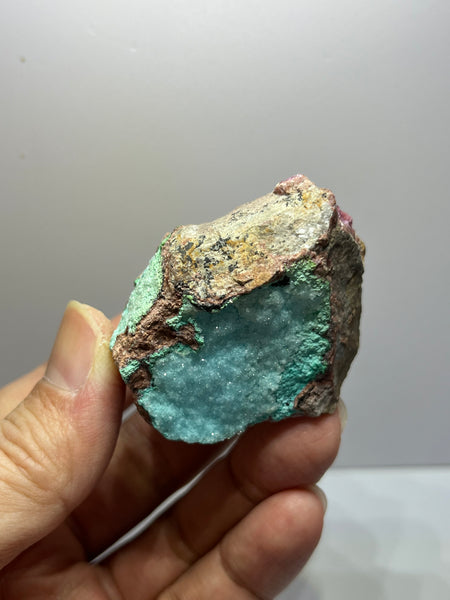 Druzy Chrysocolla Raw Crystals 101g