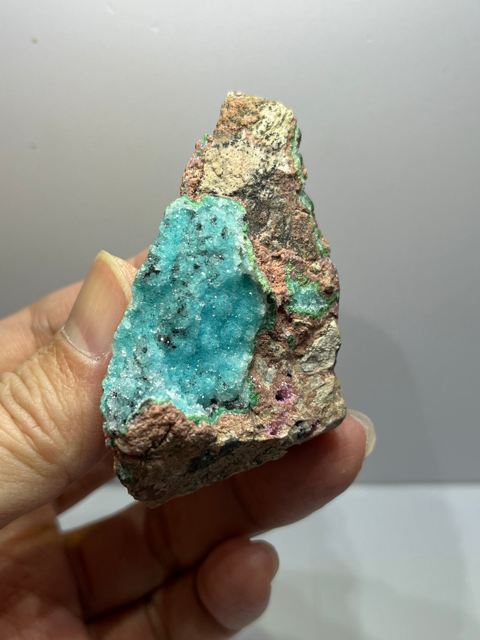 Druzy Chrysocolla Raw Crystals 75g