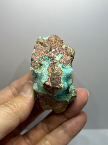 Druzy Chrysocolla Raw Crystals 87g