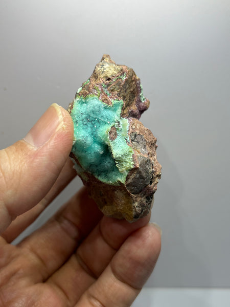 Druzy Chrysocolla Raw Crystals 87g