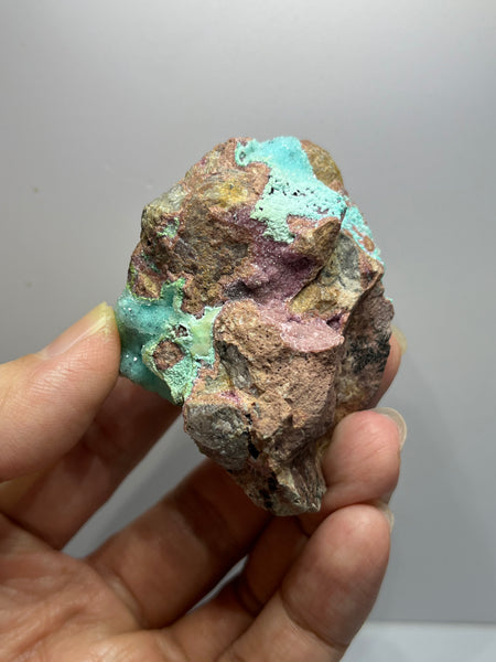 Druzy Chrysocolla Raw Crystals 87g