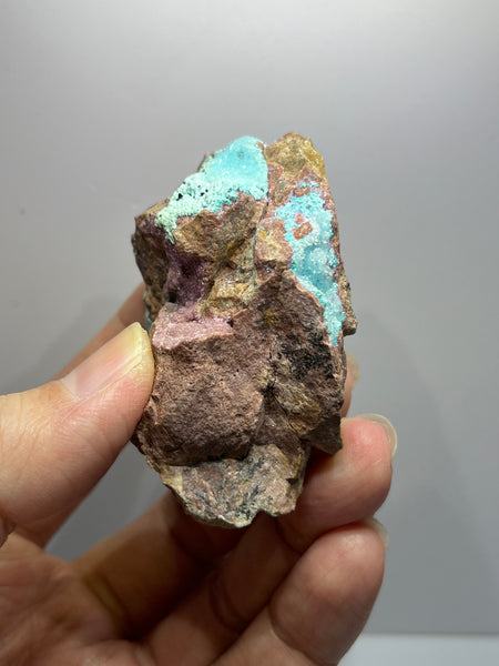 Druzy Chrysocolla Raw Crystals 87g