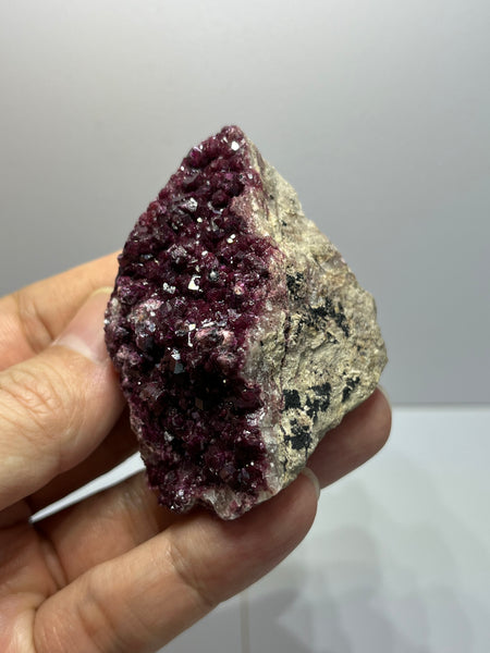 Cobaltoan Calcite Raw Crystals 94g