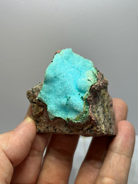 Druzy Chrysocolla Raw Crystals 97g