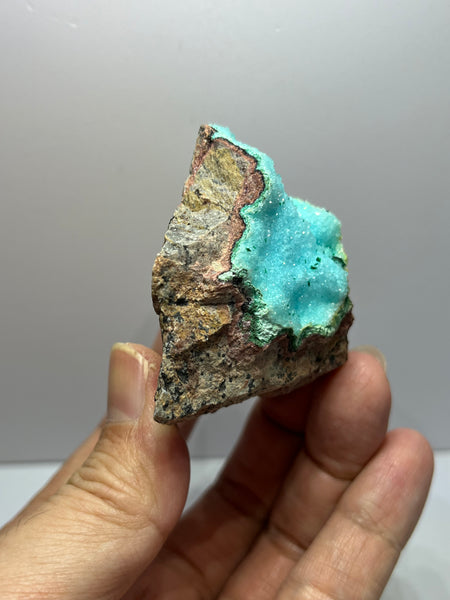 Druzy Chrysocolla Raw Crystals 97g