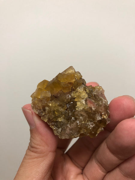 Yellow Fluorite from Morocco 100g