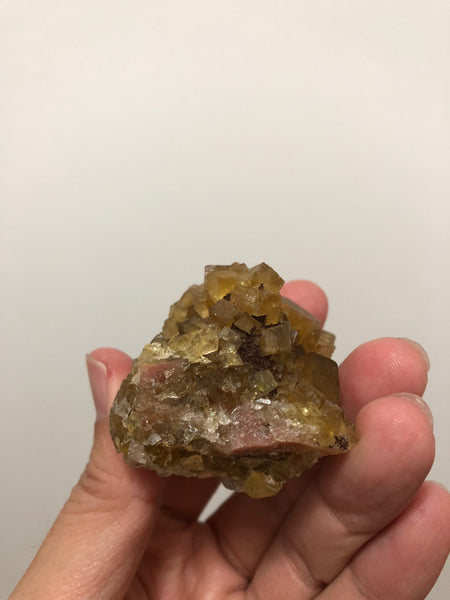 Yellow Fluorite from Morocco 100g
