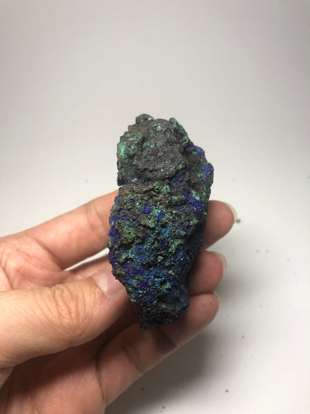 Azurite Malachite Crystal Raw Mineral 106g