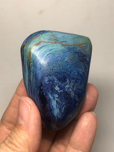 Azurite Palm Stones 106g