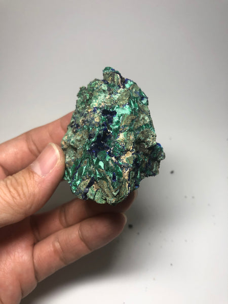 Azurite Malachite Crystal Raw Mineral 109g